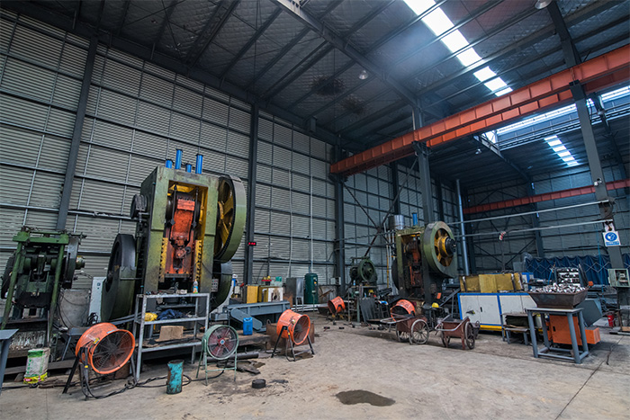 庄河网架配件-锥头加工车间